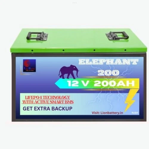 Lion Battery 12V 200Ah LiFePO4 battery case