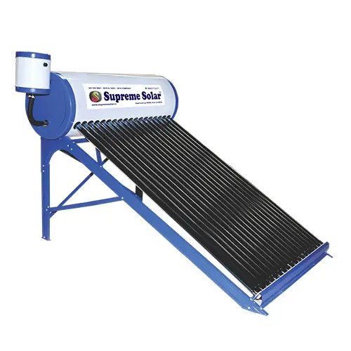 This image is of Supreme Solar water heater 200Ltr by Pai Power Solutions