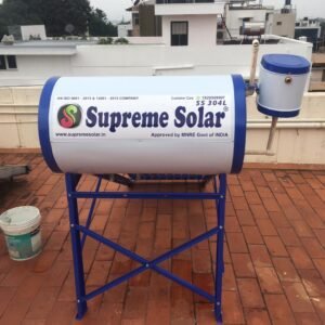 This image is about Supreme Solar Water Heater 100 LTR Ceramic by Pai Power Solutions.