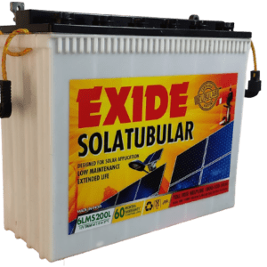 EXIDE SOLAR BATTERY 6LMS200L/200AH by Pai Power Solutions