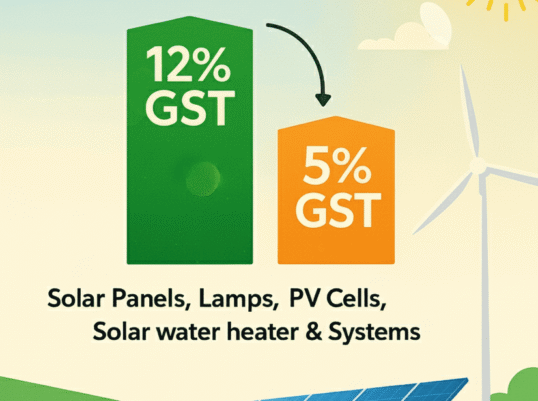 GST Reduction on Solar Panel Products: A Brighter Future with Pai Power Solutions GST Reduction on Solar Panel Products: A Brighter Future with Pai Power Solutions