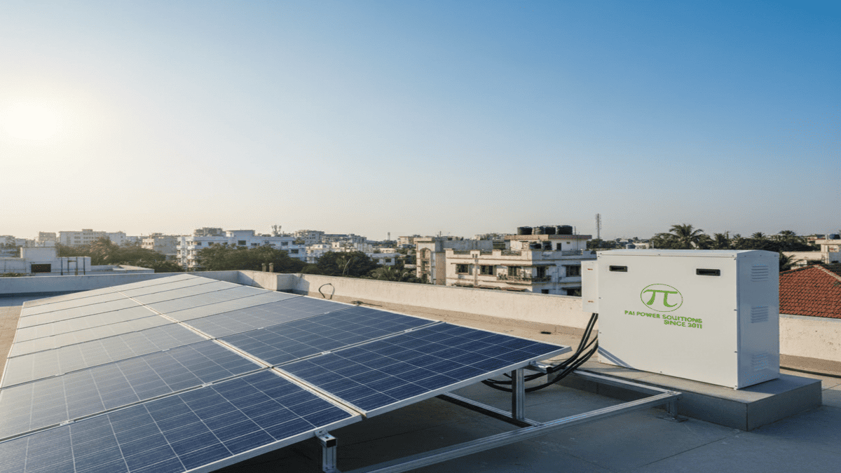 Top solar battery in Bangalore available at Pai Power Solutions