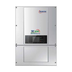 Microtek GT 20KW 3 Phase Grid Tie Inverter in Bangalore. MPPT technology, net metering ready, high efficiency & 10-year warranty.